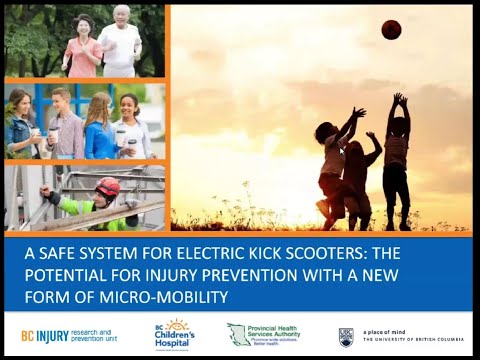 A safe system for e-scooters: The potential for injury prevention with a new form of micro-mobility