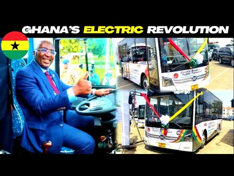 The Future of Transportation: Ghana Introduces Electric Buses: New Buses Redefine Public Transport!