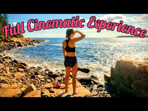 Acadia National Park Cinematic Camping And Bike Ride | Schoodic Woods Peninsula