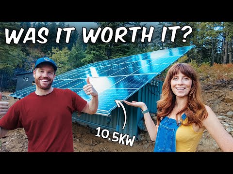 TOTAL COST Of Our Off-Grid Solar Power System | Powering Our Mountain Home