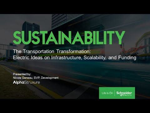 The Transportation Transformation: Infrastructure, Scalability, and Funding | Schneider Electric