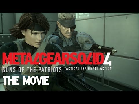 Metal Gear Solid 4 - The Movie [HD] Full Story