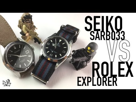 The Ultimate Everyday Watch Under $500 Vs The Best Under $5000 - Rolex Explorer &amp; Seiko SARB033 Duel