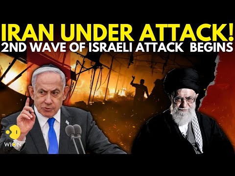 Israel Attacks Iran: Iran&#039;s Shiraz City Under Attack | 2nd Wave of Missile Attack Begins | WION LIVE