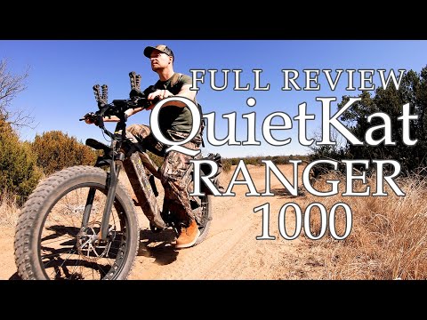 Can You Use an E-Bike for Hunting?? QUIETKAT RANGER 1000 E-Bike Review with @TheWayWeHunt !!