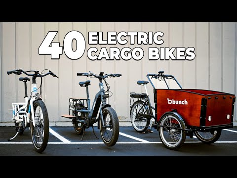 40 Electric Cargo Bikes of The Year