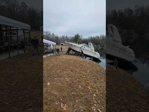 Sketchy boat launch!