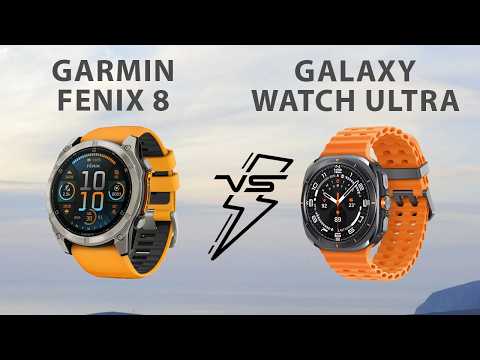 Garmin Fenix 8 VS Samsung Galaxy Watch Ultra - Not The Same