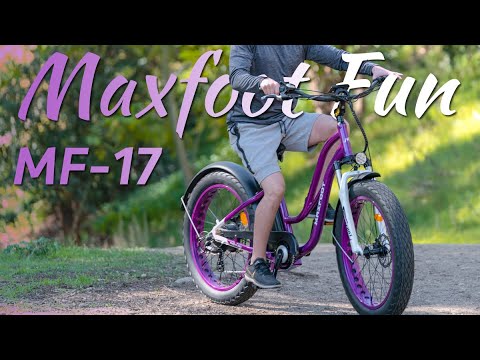 Maxfoot Fun MF-17 Fashion From Purple Electric Bikes