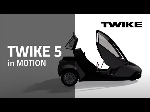 Electric vehicle TWIKE 5 In Motion