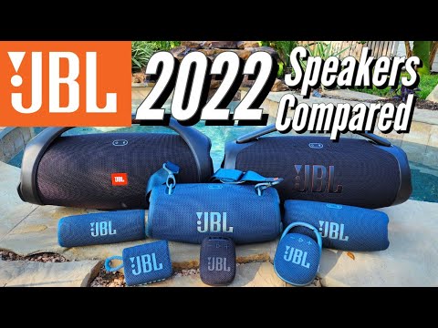 JBL Boombox 3, JBL Xtreme 3, JBL Charge 5, JBL Flip 6, JBL Clip 4, JBL Go 3 &amp; JBL Wind 3 (2022)