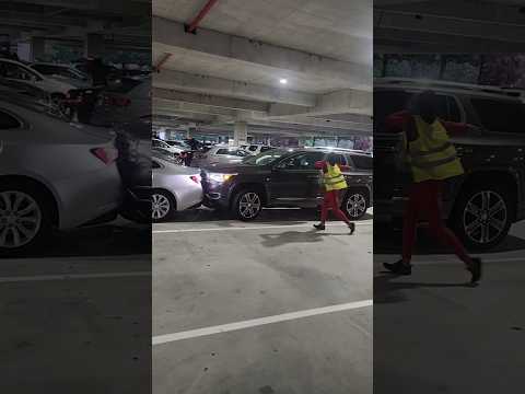 Watch what happened in this parking garage