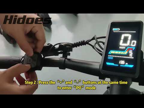 Unlock the Max Speed Hidoes B6 E-Bike