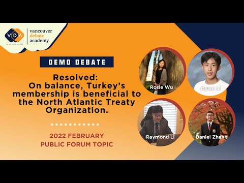 Student Debate | Turkey’s membership is beneficial to the North Atlantic Treaty Organization