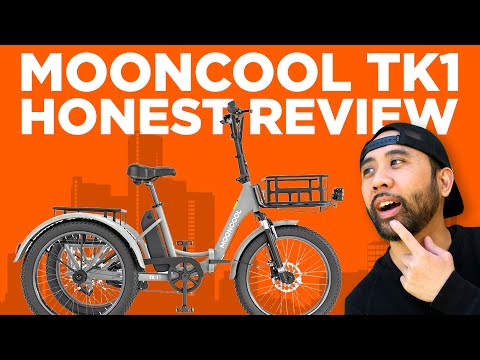 Mooncool TK1 Unfolded: The Ultimate E-Trike for Riders of All Sizes! | RunPlayBack