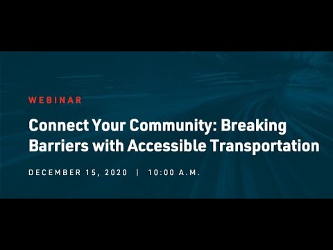 Connect Your Community: Breaking Barriers with Accessible Transportation