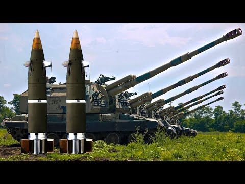 Russian New Most Powerful Artillery Gun Being Deployed in Ukraine