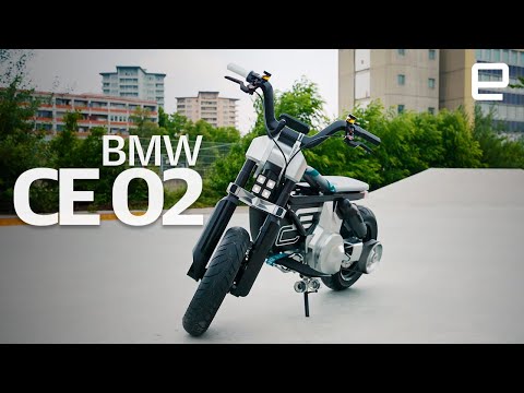 BMW&#039;s CE 02 electric scooter is aimed at the youths