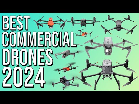 BEST COMMERCIAL DRONE 2024 - PROFESSIONAL ENTERPRISE DRONES 2024 - BUSINESS/INSPECTION/SEARCH/RESCUE