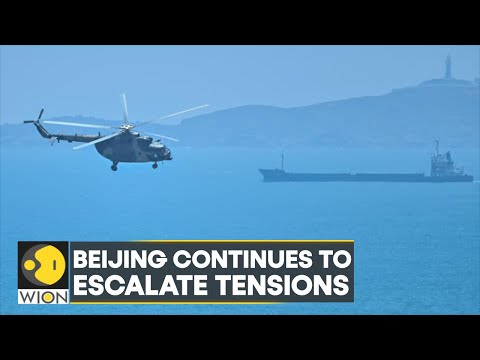 Chinese military violates median line in Taiwan strait as Beijing continues to escalate tensions