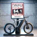 Get More Bang for Your Buck: Discounted Generation e1.1 Electric Bike