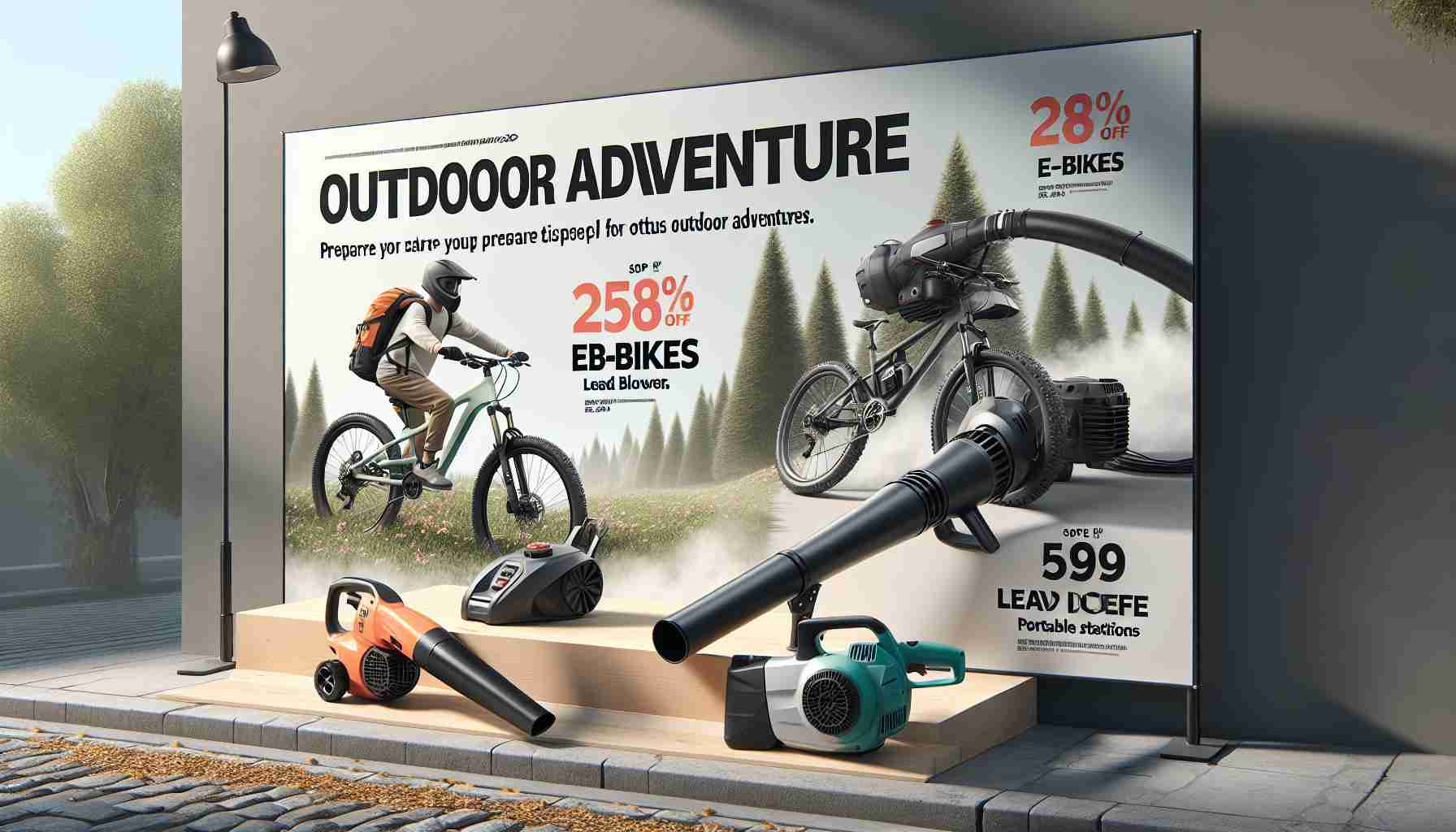 New Spring Deals: Get Ready for Outdoor Adventures with Big Discounts on E-Bikes, Leaf Blowers, and Portable Power Stations