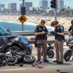 Police Investigate Collision Between SUV and Mini Motorcycles in Redondo Beach