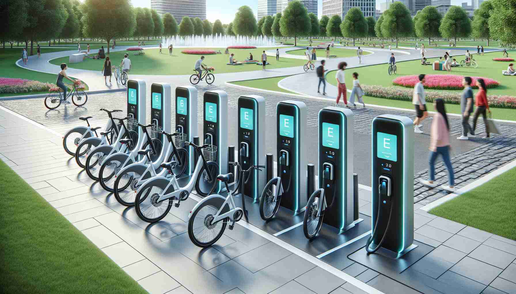 New E-Bike Charging Stations Offer Practical Solutions