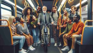 VIA Passengers Welcome the Use of Electronic Bikes on Bus Trips