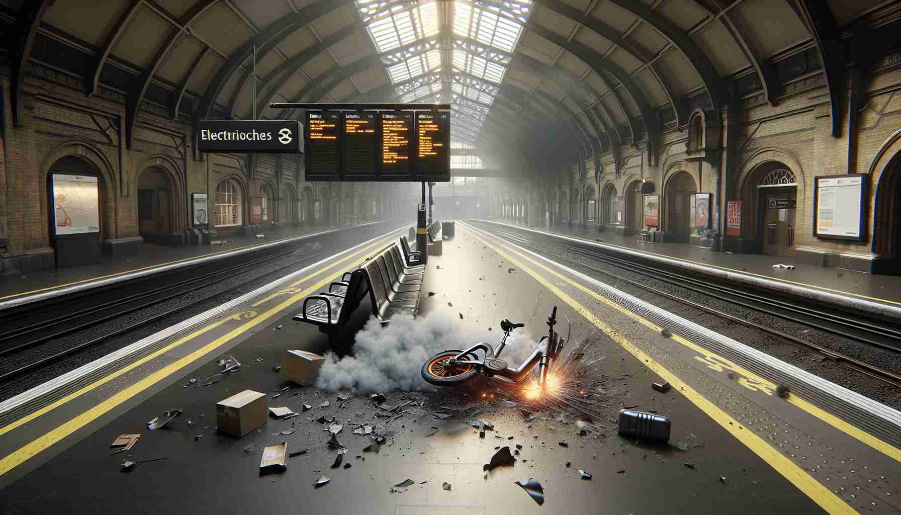 E-bike Explosion at London Train Station Ignites Safety Concerns