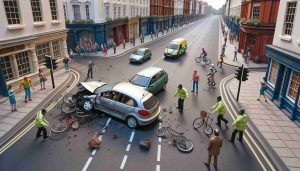 Motorist and Cyclist Collide on Nottingham Road Resulting in Road Closure