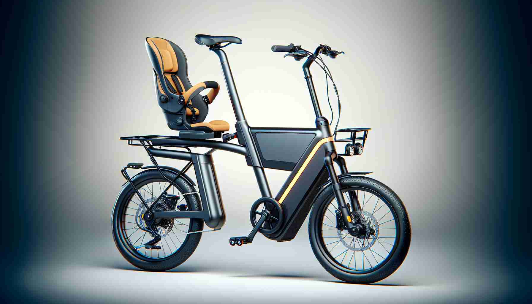 Panasonic Introduces Innovative Electric Bicycle with Child Seat