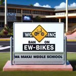 Ewa Makai Middle School Implements Safety Measure to Protect Students: E-Bike Ban