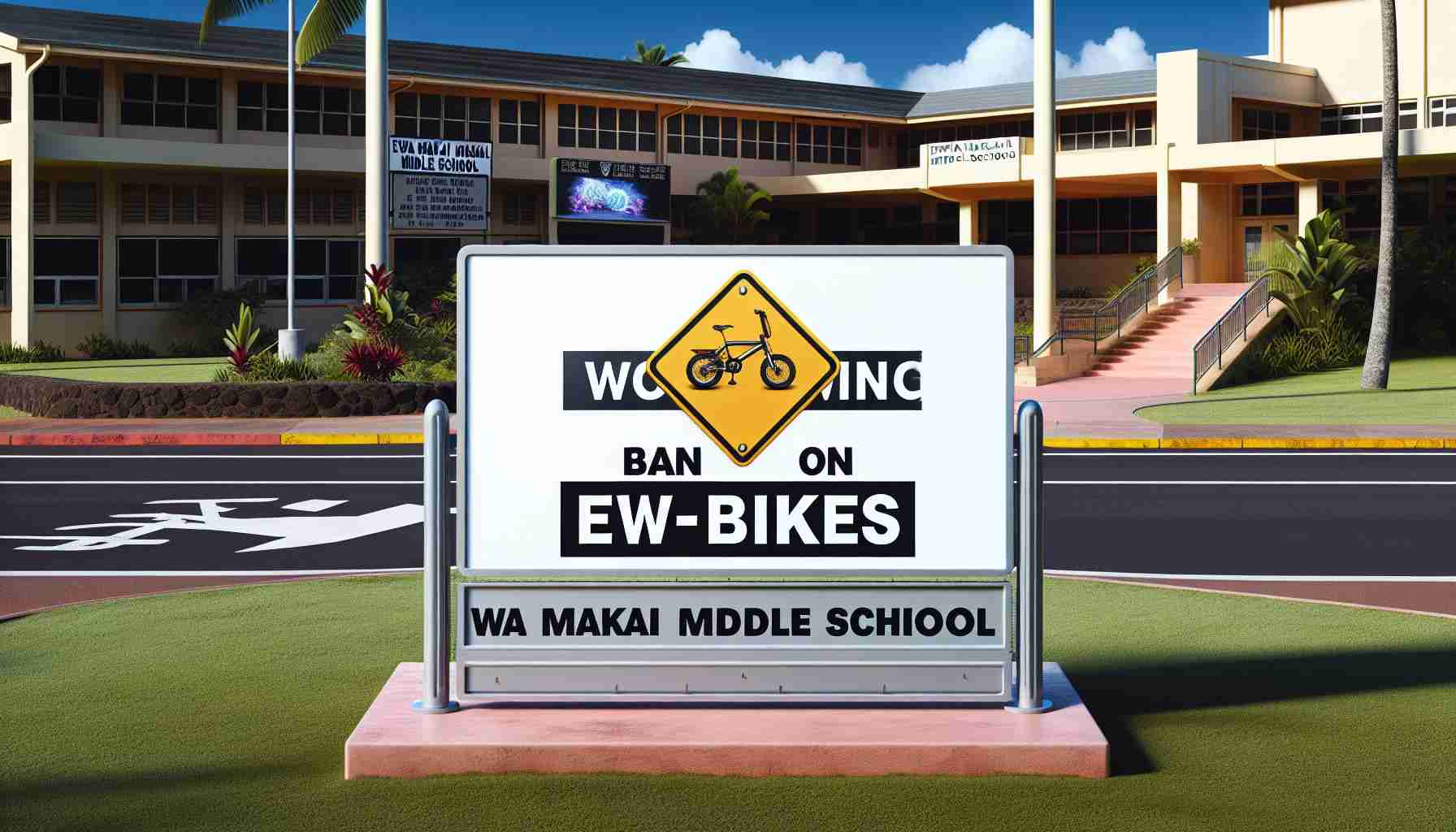 Ewa Makai Middle School Implements Safety Measure to Protect Students: E-Bike Ban