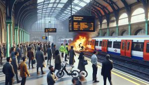 E-bike Fire Prompts Safety Reminder at London Train Station