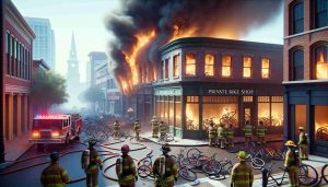 Bike Shop Fire in Downtown Lafayette Disrupts Biking Season