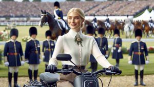 Lady Louise Windsor Enjoys E-Biking at the Royal Windsor Horse Show