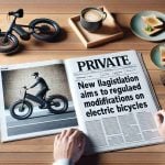 New Legislation Aims to Regulate Speed Modifications on Electric Bicycles