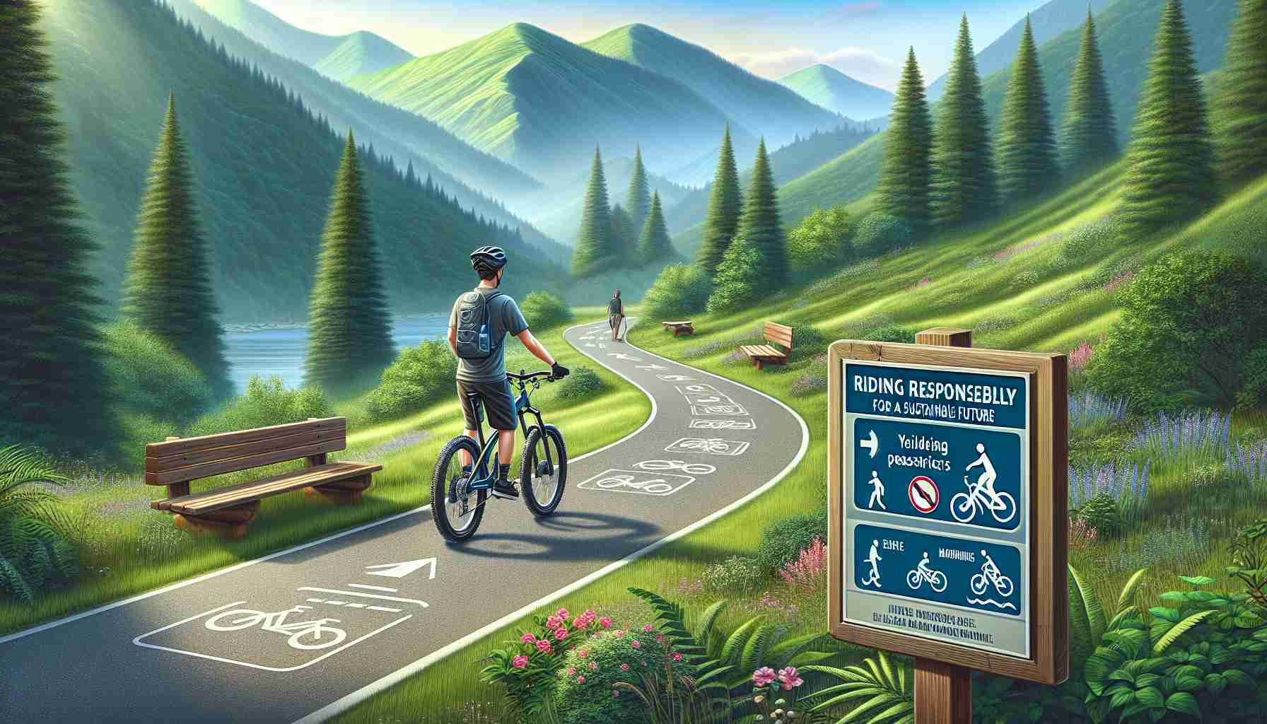 Electric Mountain Bikes and Trail Etiquette: Riding Responsibly for a Sustainable Future