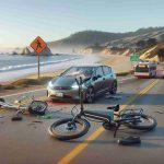 E-bike Incident Causes Car Accident on Coastal Highway