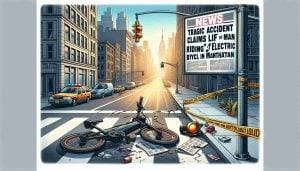 Tragic Accident Claims Life of Man Riding Electric Bicycle in Manhattan