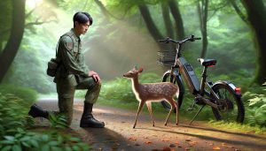 Rethinking Encounter with a Deer on an E-Bike