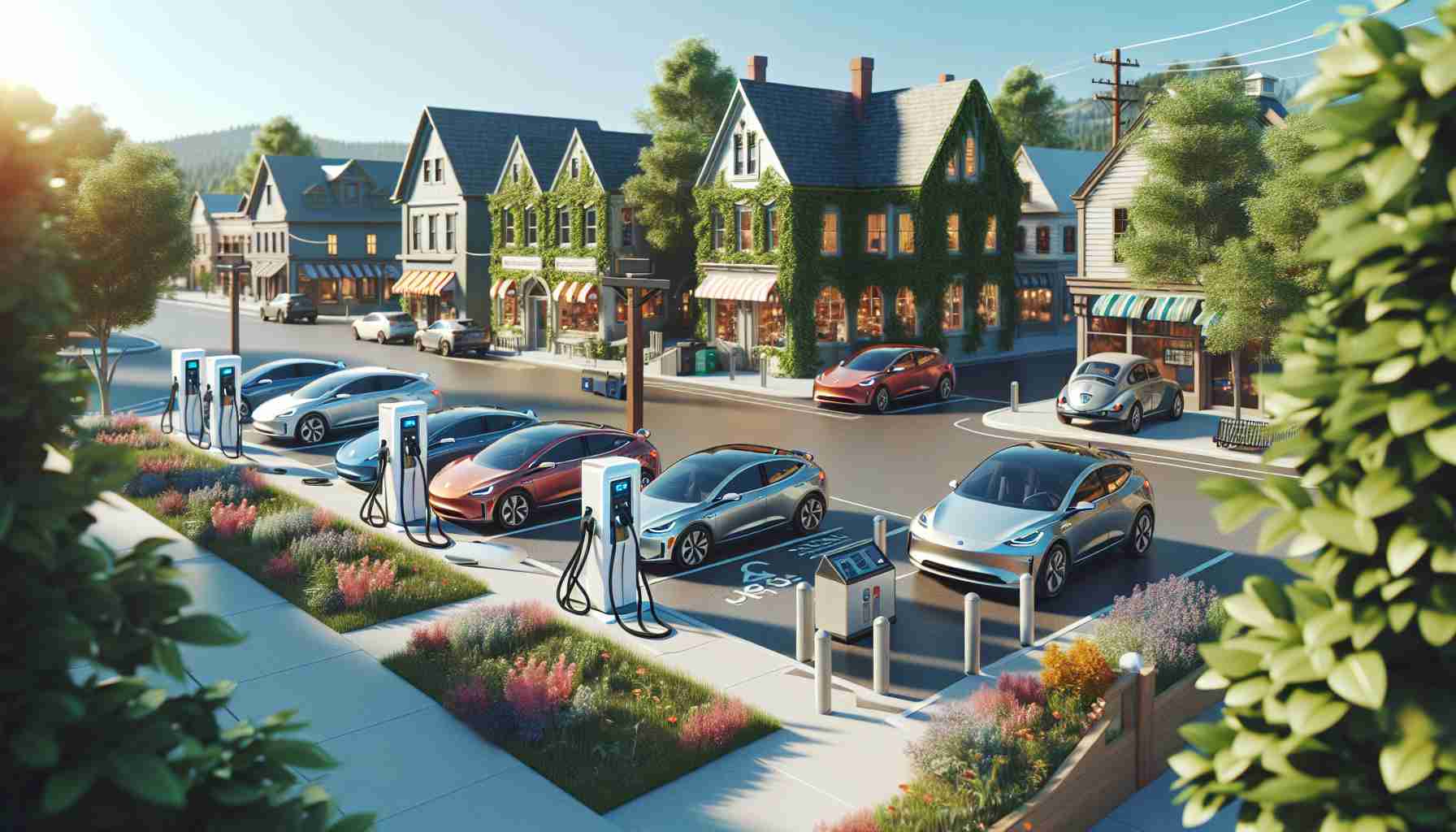 Enhancing Access to Electric Vehicle Charging in Small Towns