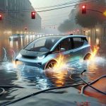 Fire Hazards of Electric Vehicles in Flood Situations