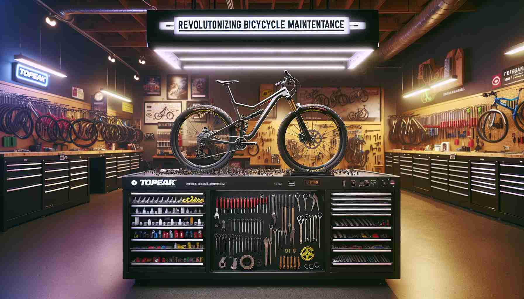 Revolutionizing Bicycle Maintenance: The Topeak Tune-Up Station