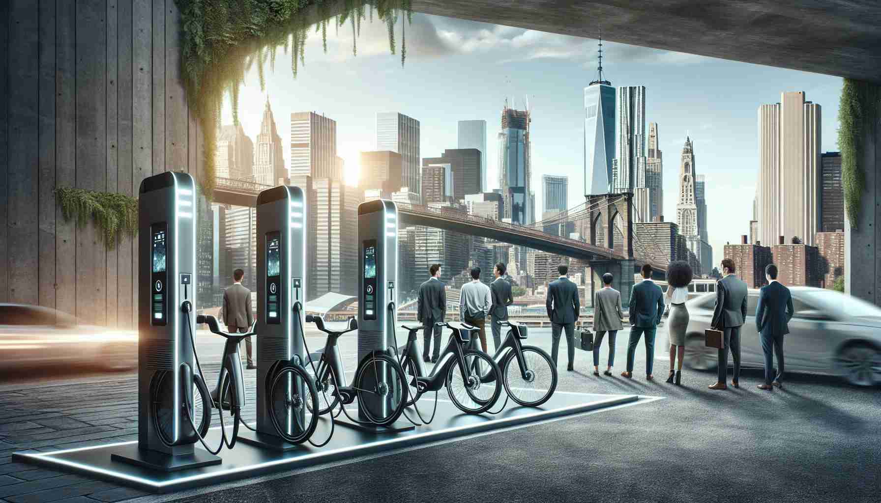 New York City Unveils Innovative E-Bike Charging Stations