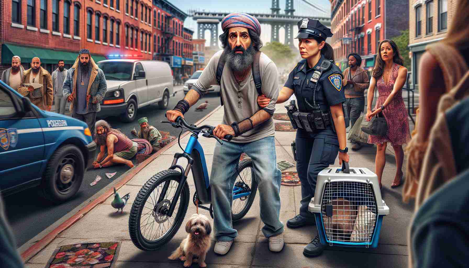 Unusual Incident in Hoboken: E-Bike Rider Arrested for Animal Cruelty