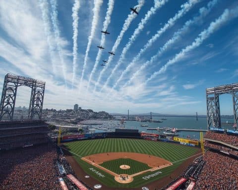 Fighter Jets Stun Fans with Surprising Flyover at World Series Opener