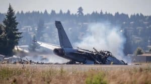 Training Exercise Ends in Jet Crash in Washington State