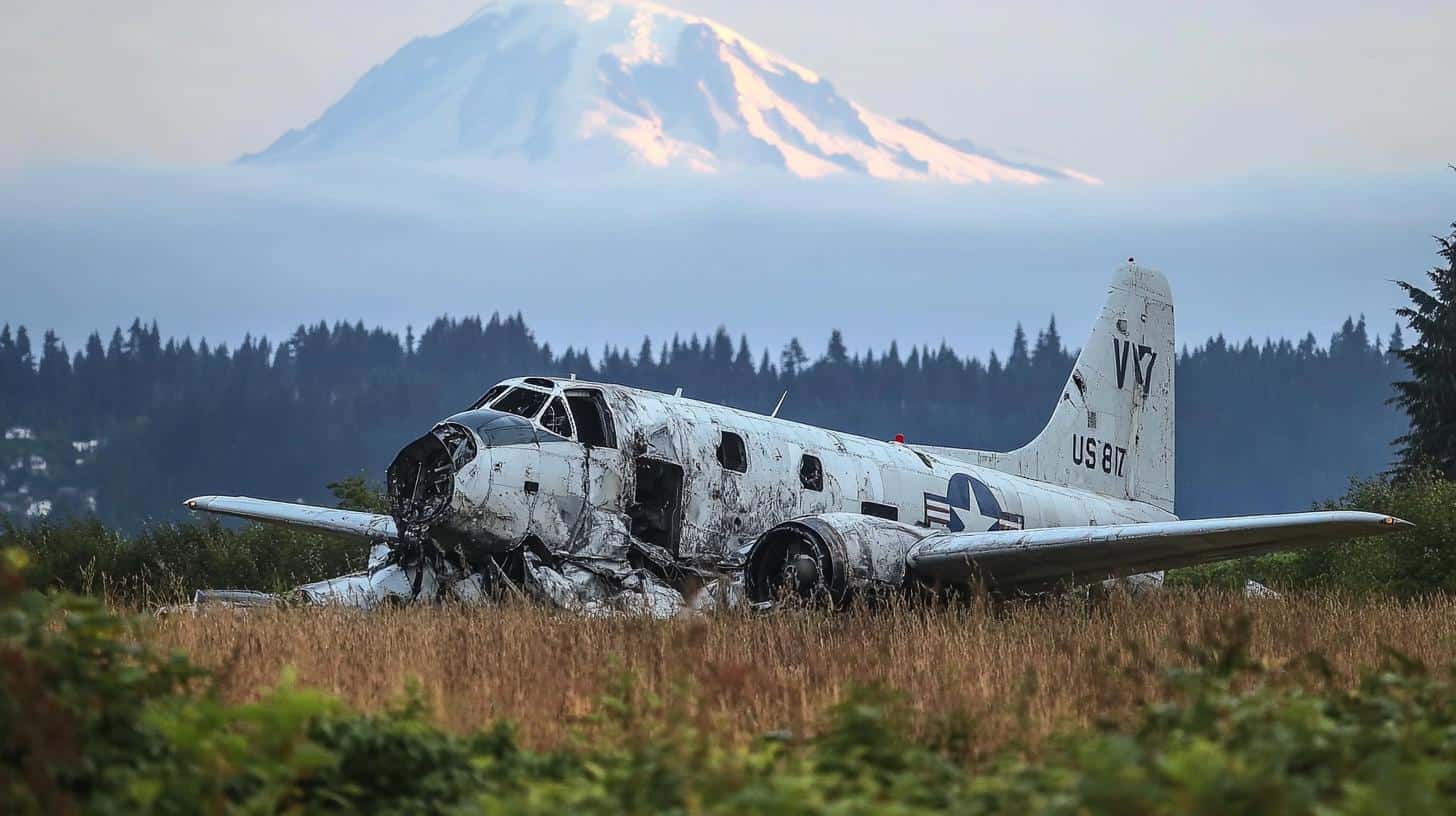 US Navy Aircraft’s Mysterious Crash Near Mount Rainier